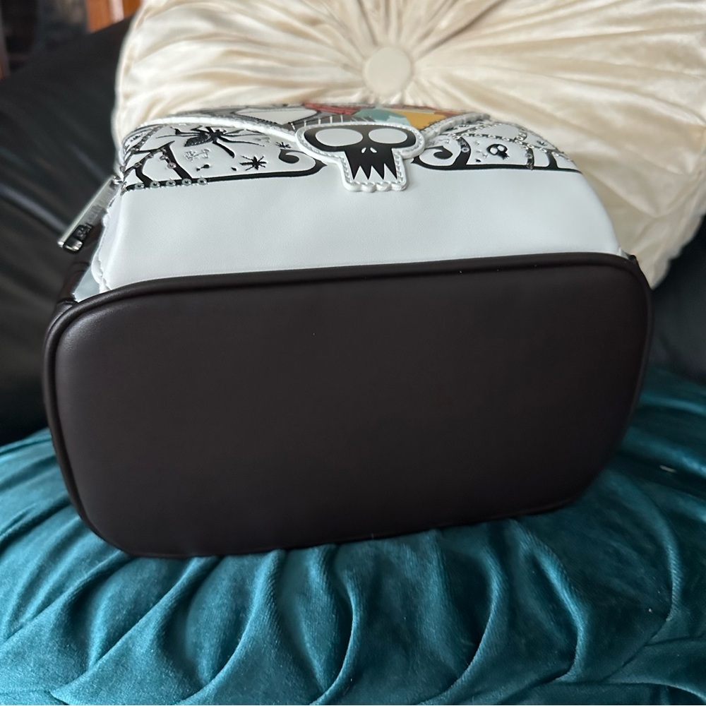 Disney Nightmare Before Christmas Jack and Sally Heart Mini Backpack: NWT - Picture 9 of 13